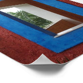 Poster La fenêtre de Riviera Maya, Mexique (Coin)