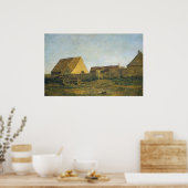Poster La Ferme - Charles-François Daubigny (Cuisine)