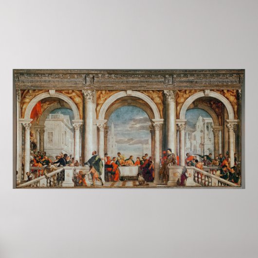 Poster La fête à la maison de Levi (Devant)