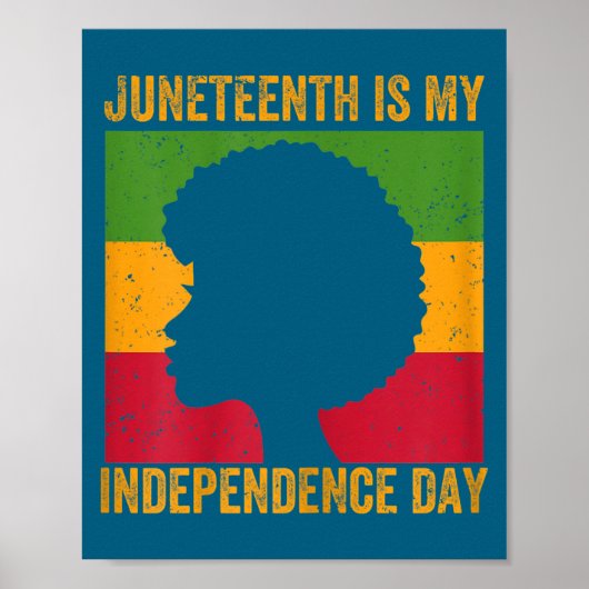 Poster La fête de la liberté des femmes Juneteenth - 19 j (Devant)