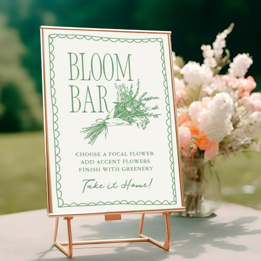 Poster La Fête des mariées verte du marché