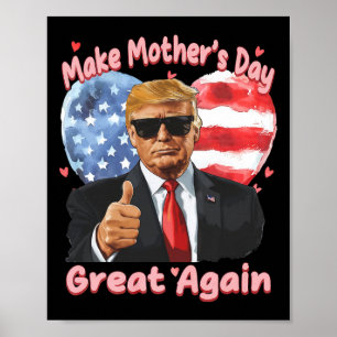 Poster La Fête des mères de Trump est un événement marqua
