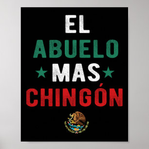 Poster La Fête des Pères El Abuelo Mas Chingon des profes