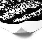 Poster La fête du thé du Chapelier fou (Coin)