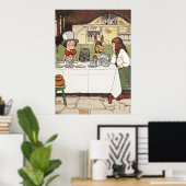 Poster La Fête du thé fou (Bureau à domicile)