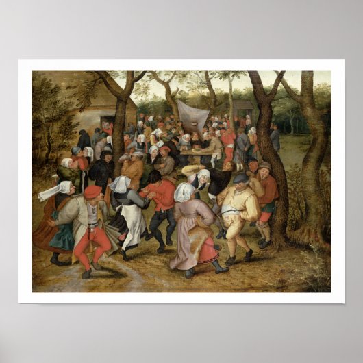 Poster La fête Mariage (Devant)