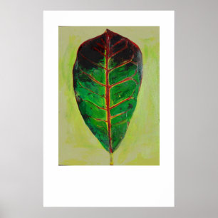 Poster La feuille