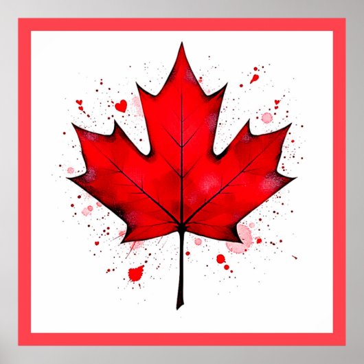 Poster La feuille d'âme du Canada (Devant)