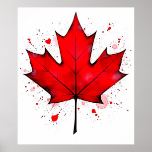 Poster La feuille d'âme du Canada