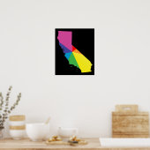 Poster la fierté de la californie. (Cuisine)