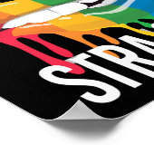 Poster La fierté LGBT Rainbow ne peut même pas penser à l (Coin)