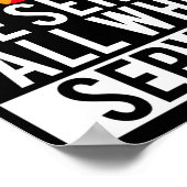 Poster La Fierté Militaire LGBT Gay Nous Servions Tous Ce (Coin)