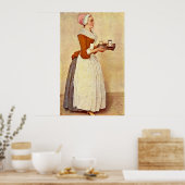Poster La fille au chocolat de Jean-Etienne Liotard (Cuisine)