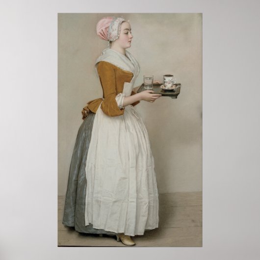 Poster La fille au chocolat, Jean-Etienne Liotard (Devant)