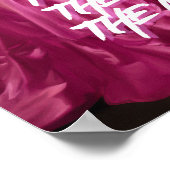 Poster "La Fille Avec Le Plus De Gâteau" (Coin)