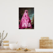 Poster "La Fille Avec Le Plus De Gâteau" (Cuisine)