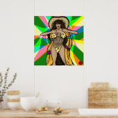 Poster La fille avec le tatouage Trejo (Cuisine)