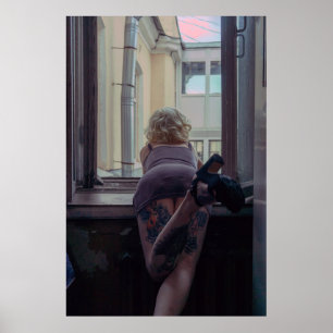 Poster La fille dans la fenêtre  