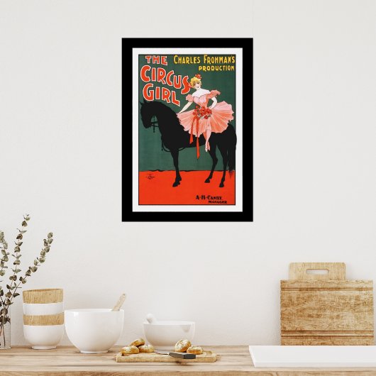 Poster La fille de cirque (Cuisine)