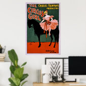 Poster La fille de cirque (Bureau à domicile)