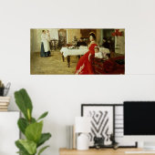 Poster La fille de l'artiste, 1905 (Bureau à domicile)