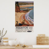 Poster La fille des chemins de fer britanniques qui regar (Cuisine)