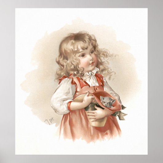 Poster La fille d'été de Maud Humphrey (Devant)