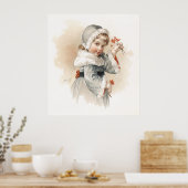 Poster La fille d'hiver de Maud Humphrey (Cuisine)