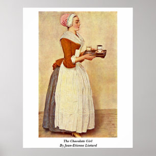 Poster La Fille Du Chocolat De Jean-Etienne Liotard