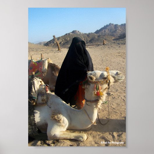 Poster La Fille du désert (Devant)