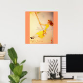 Poster "La Fille En Flèche" Par Susan Bergstrom (Bureau à domicile)