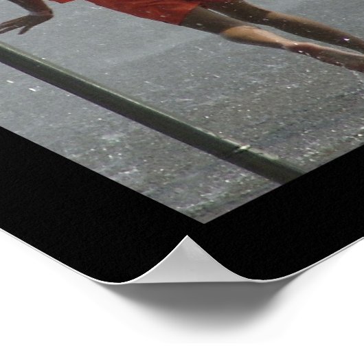 Poster La fille en orange (Coin)