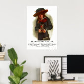 Poster La Fille Extérieure. Vers 1911. (Bureau à domicile)