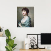 Poster La fille : Portrait de Caroline Susanne Graff (Bureau à domicile)