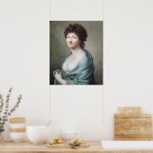 Poster La fille : Portrait de Caroline Susanne Graff (Cuisine)