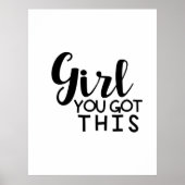 Poster La Fille Que Vous Avez (Devant)