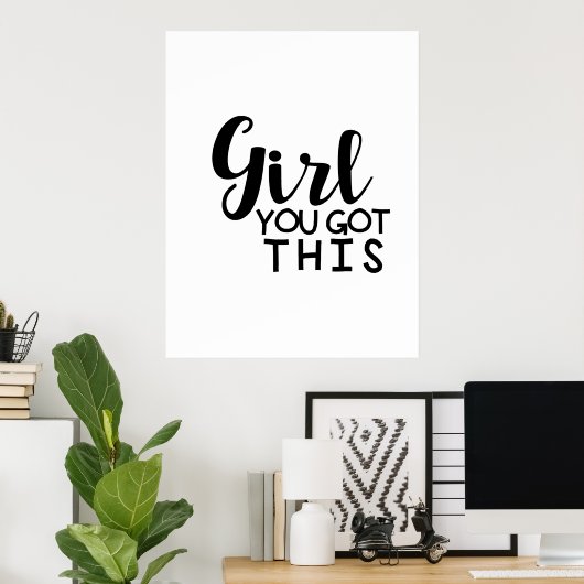 Poster La Fille Que Vous Avez (Bureau à domicile)