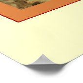 Poster La fille Tambourine (Coin)