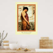 Poster La fille Tambourine (Cuisine)