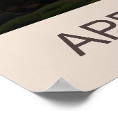 Poster La fin de la journée sur l'affiche du sentier des  (Coin)