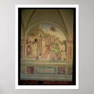 Poster La Flagellation de saint Benoît, de la Vie de