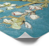 Poster La fleur d'amandes de Van Gogh (Coin)