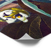 Poster La fleur de la passion bleue (Coin)