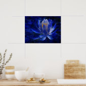 Poster La fleur de Lotus et sa signification (Cuisine)