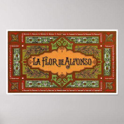 Poster La Flor De Alfonso (Devant)