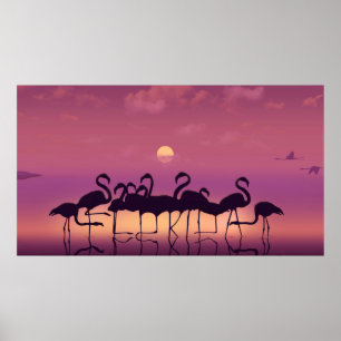 Poster La Floride est épelée dans les jambes d'un troupea