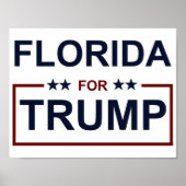 Poster La Floride pour Trump (Devant)