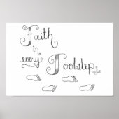 Poster La foi dans chaque pas (Devant)