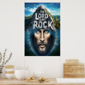 Poster La Foi Divine : Le Seigneur Est Mon Rocher (Cuisine)