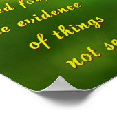 Poster La foi est (Coin)